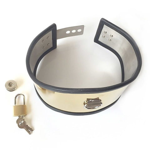 Posture Unisex Adjustable Golden Collar by BDStyle