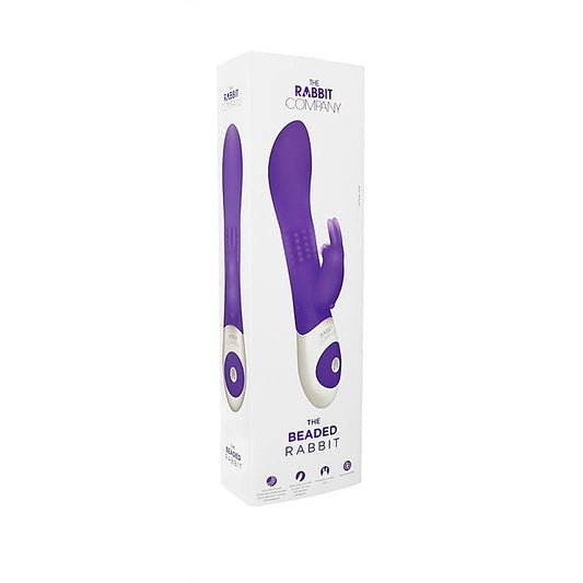Beaded USB Rechargeable Rabbit Vibrator
