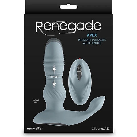 Renegade Apex Silicone Prostate Vibrator by NS Novelties