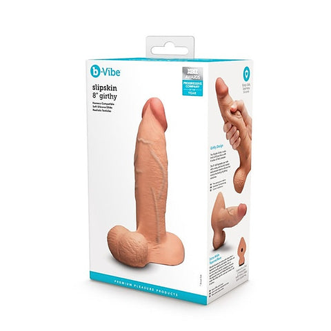 Slipskin Realistic Silicone Dildo by B-Vibe