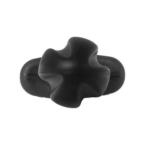 Silicone Noir Tartarus Quadri Polar Butt Plug by Electrastim