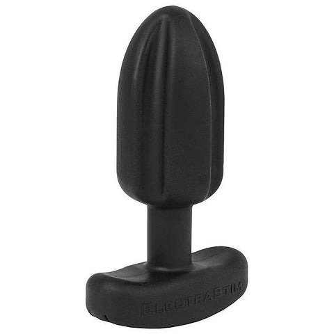 Silicone Noir Tartarus Quadri Polar Butt Plug by Electrastim