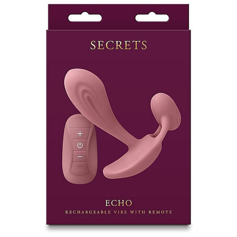 Secrets Echo Clitoris & G Spot Massager by NS Novelties