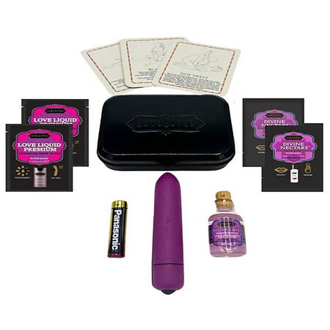 Kama Sutra Weekender Vibrator and Massage Oils Kit