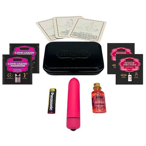 Kama Sutra Weekender Vibrator and Massage Oils Kit