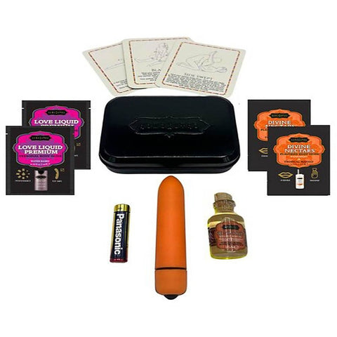 Kama Sutra Weekender Vibrator and Massage Oils Kit