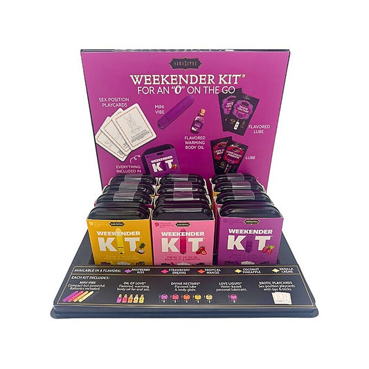 Kama Sutra Weekender Massage Oils & Vibrator Set