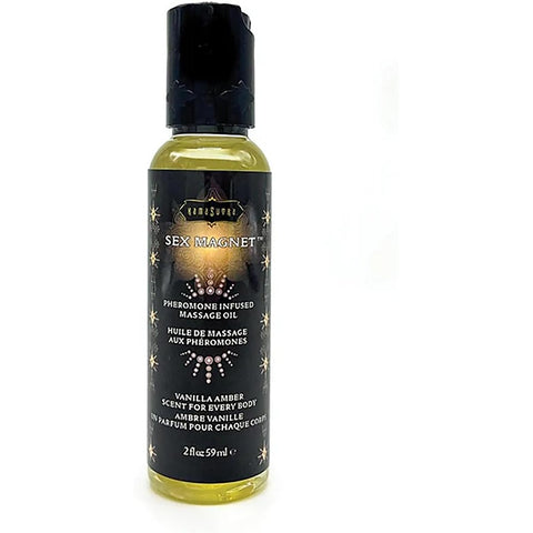 Sex Magnet Vanilla Amber Massage Oil by Kama Sutra