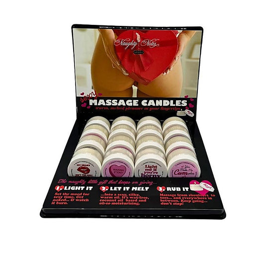 Valentines Massage Candle Prepack Tray by Kama Sutra