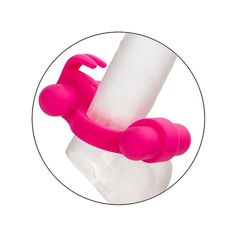 Silicone Rechargeable Rockin' Rabbit Penis Ring