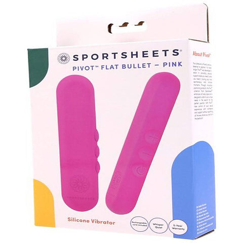Pivot Flat Bullet Vibrator by Sportsheets