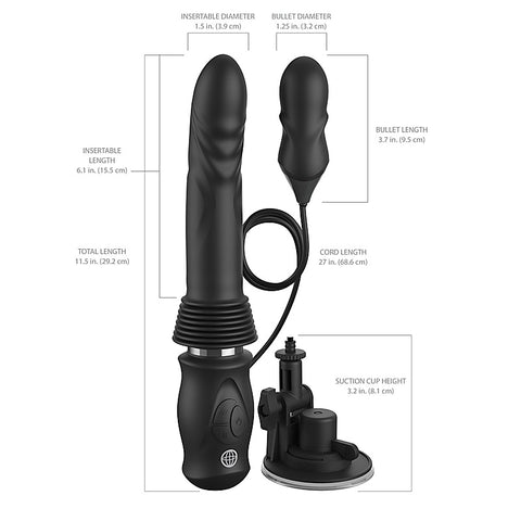 Ultimate Silicone Thruster Dildo by Pipedream Products