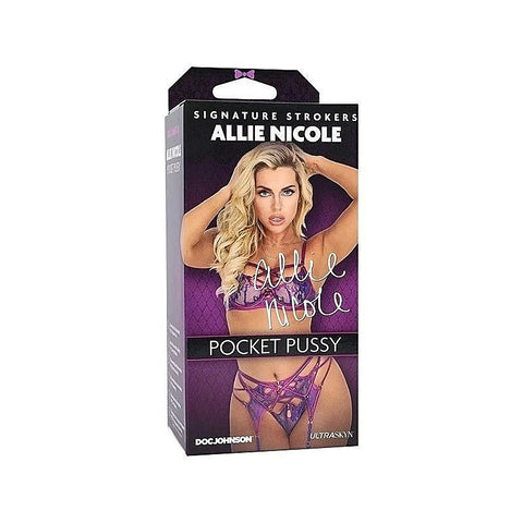 Allie Nicole Pocket Pussy Male Masturbator by Doc Johnson
