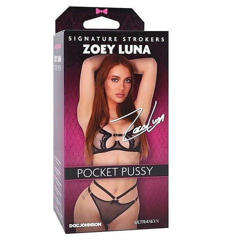 Zoey Luna ULTRASKYN Pocket Pussy Masturbator by Doc Johnson