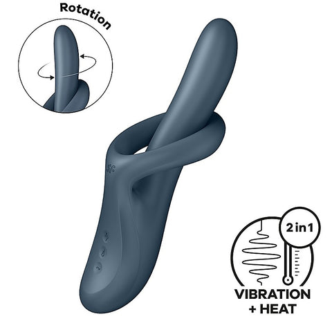 Heat Flex 4 Multi Functions G Spot Vibrator by Satisfyer
