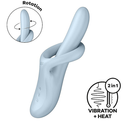 Heat Flex 4 Multi Functions G Spot Vibrator by Satisfyer