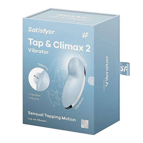 Tap and Climax 2 Clitoral Massager by Satisfyer