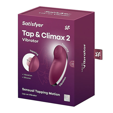Tap and Climax 2 Clitoral Massager by Satisfyer