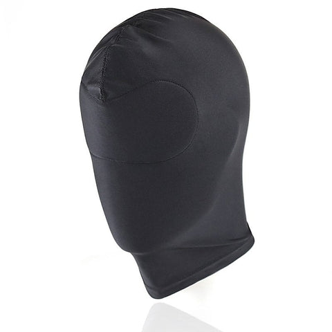 BDSM Play Spandex Hood With Padded Blindfold by BDStyle