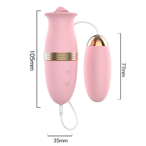 Lilo 6 Functions Vibrating Magic Tongue Vibrator by BDStyle