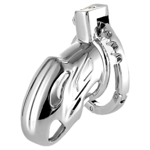 Adjustable Ring and Invisible Vertical Lock Cock Cage
