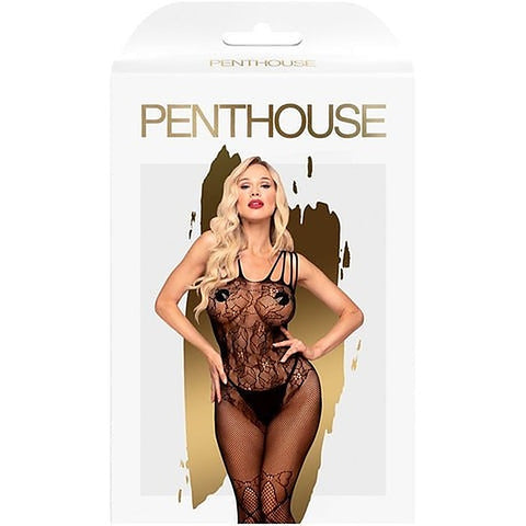 Dirty Mind Womens Bodystocking by Penthouse Lingerie