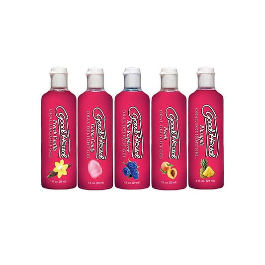 GoodHead Oral Delight Gels 5 Pack by Doc Johnson