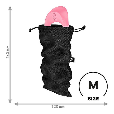Treasure Toy Storage Bag Black by Satisfyer