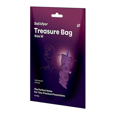 Treasure Sex Toy Storage Bag Violet by Satisfyer