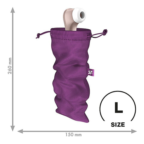 Treasure Sex Toy Storage Bag Violet by Satisfyer