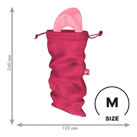 Treasure Adult Toy Storage Bag Pink by Satisfyer
