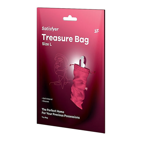 Treasure Adult Toy Storage Bag Pink by Satisfyer