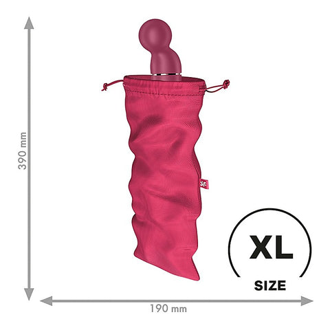 Treasure Adult Toy Storage Bag Pink by Satisfyer