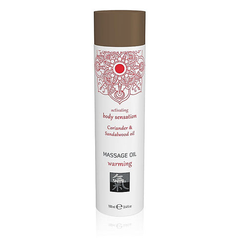 SHIATSU Coriander and Sandalwood Warming Massage Oil