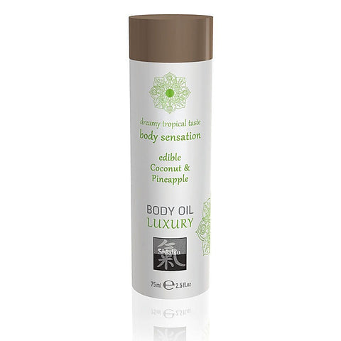 SHIATSU Luxury Edible Body Massage Oil by Hot Ero