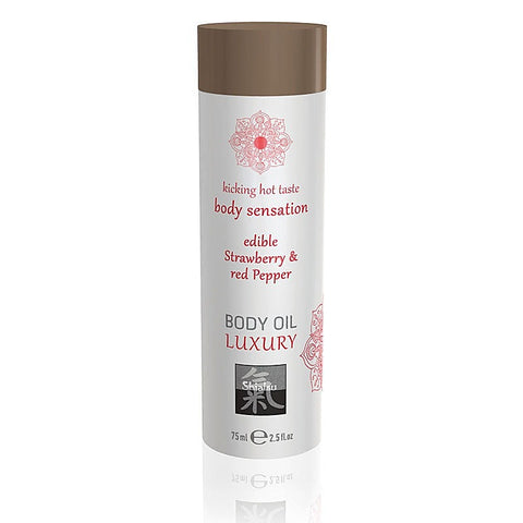 SHIATSU Luxury Edible Body Massage Oil by Hot Ero