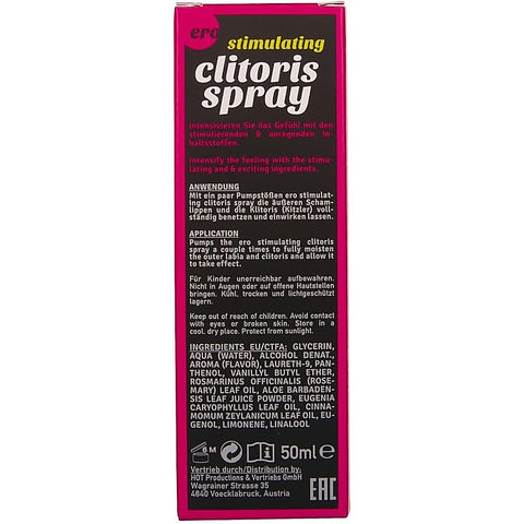 ERO Stimulating Clitoris Spray by Hot Ero