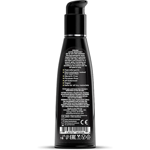 Wicked Aqua Sensitive Water Based Lubricant