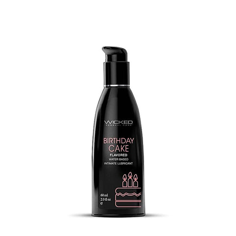 Wicked Aqua Water Based Flavoured Lubricant 60ml