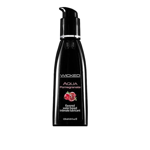 Wicked Aqua Water Based Flavoured Lubricant 60ml