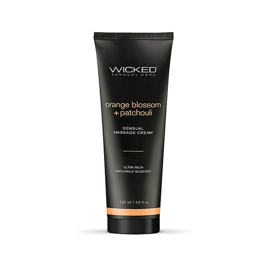 Orange Blossom & Patchouli Sensual Scented Massage Cream