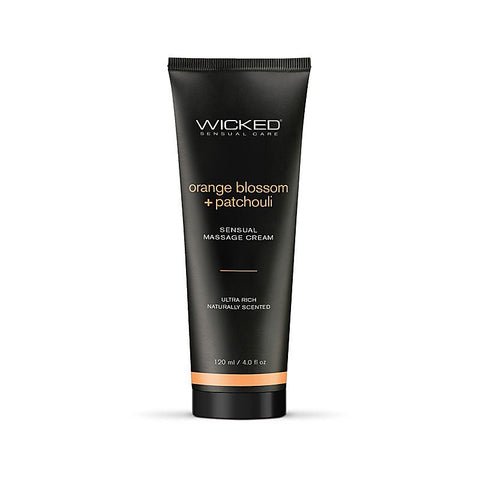 Orange Blossom & Patchouli Sensual Scented Massage Cream
