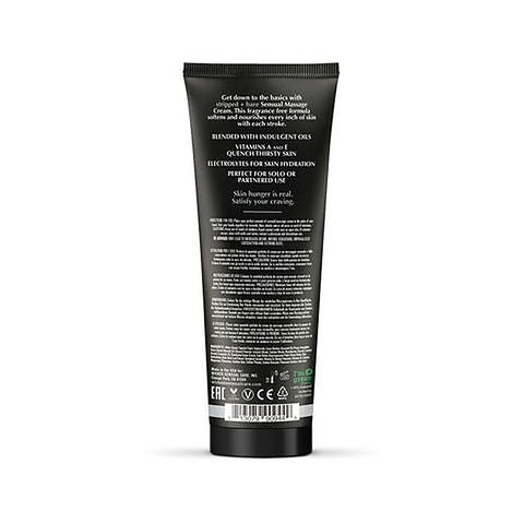 Stripped & Bare Sensual Unscented Massage Cream by Wicked