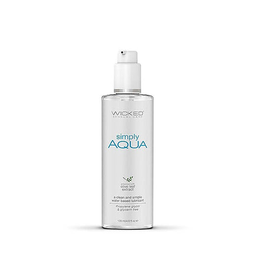 Simply Aqua Water Based Lubricant by Wicked Sensual Care