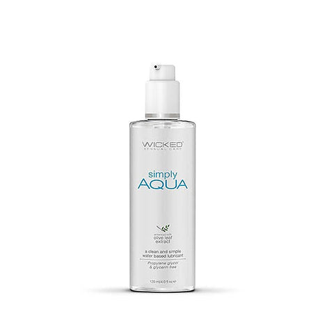 Simply Aqua Water Based Lubricant by Wicked Sensual Care