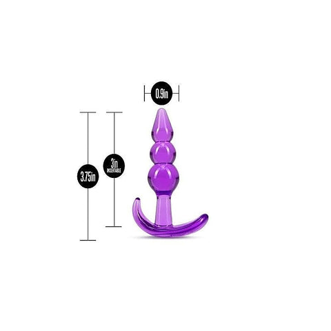 B Yours Triple Bead Anal Plug by Blush Novelties