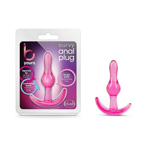 B Yours Curvy Anal Plug by Blush Novelties