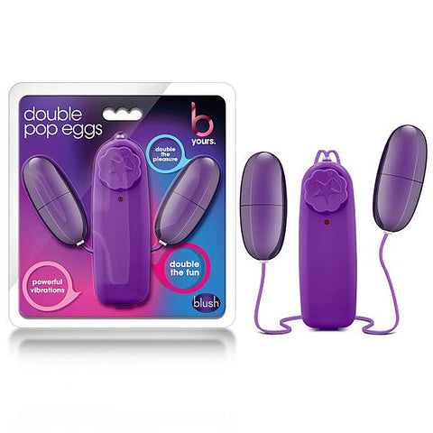 B Yours Double Pop Dual Vibrating Love Eggs