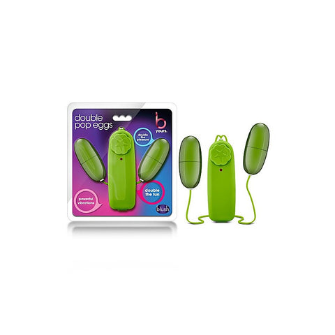 B Yours Double Pop Dual Vibrating Love Eggs