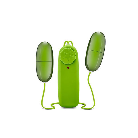 B Yours Double Pop Dual Vibrating Love Eggs